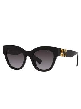 Miu Miu Oversized Cat Eye Sunglasses (SMU 01Y)
